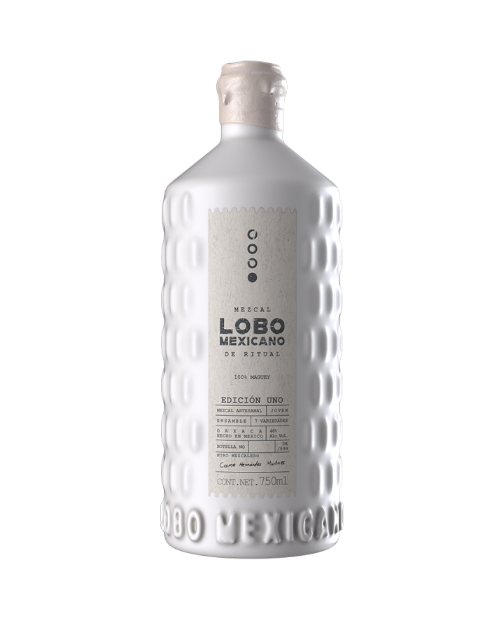 MEZCAL ARTESANAL LOBO MEXICANO EDICIÓN UNO ENSAMBLE SILVESTRE – 46% A.V. / 750ML